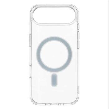 Szilikon telefonvédő (ütésállóság, légpárnás sarok, MagSafe) ÁTLÁTSZÓ Apple iPhone 17 Air kép