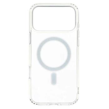 Szilikon telefonvédő (ütésállóság, légpárnás sarok, MagSafe) ÁTLÁTSZÓ Apple iPhone 17 Pro Max kép