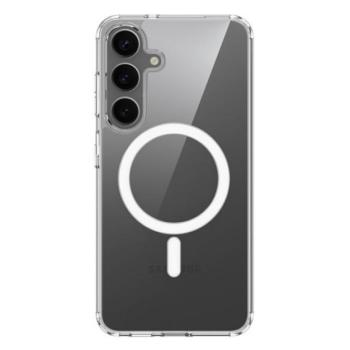 Szilikon telefonvédő (ütésállóság, MagSafe) ÁTLÁTSZÓ Samsung Galaxy S25 Plus (SM-S936) kép