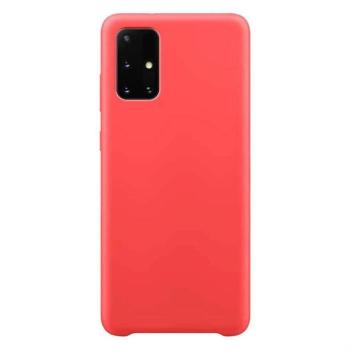 Szilikon tok Lágy flexibilis szilikon tok Samsung Galaxy A72 4G piros kép