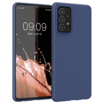 Szilikon tok lágy rugalmas szilikon tok Samsung Galaxy A22 4G kék kép