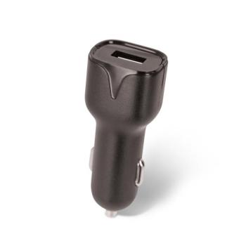 Szivartöltő fej, 1x USB, 5V/1A, fekete, Setty kép