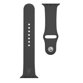 Tactical 488 Apple Watch 1/2/3/4/5/6/7/8/9/10/SE 42/44/45mm szilikon szíj, fekete kép