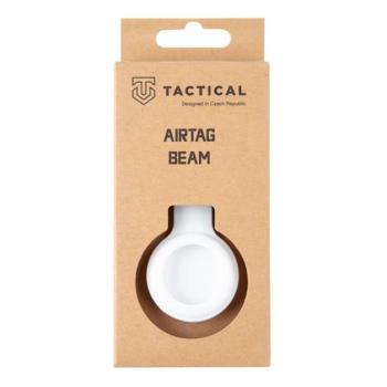 Tactical Apple AirTag szilikon kulcstartó, fehér kép