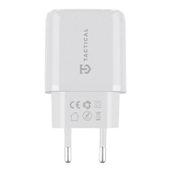 Tactical Base Plug Dual gyorstöltő adapter USB-A+ USB-C, 20W,fehér kép