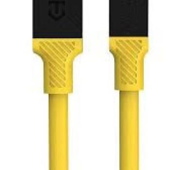 Tactical Fat Man USB / Lightning töltő- és adatkábel, 1m, sárga kép