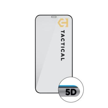 Tactical Glass Shield 5D Apple iPhone 12 Pro/12 Pro kijelzővédő üvegfólia, fekete kép
