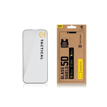 Tactical Glass Shield 5D Apple iPhone 16 Pro / 17 / 17 Pro kijelzővédő üvegfólia, fekete kép