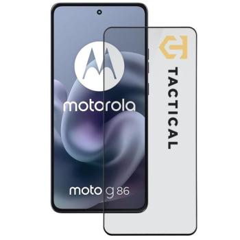 Tactical Glass Shield 5D Motorola G86 kijelzővédő üvegfólia, fekete kép