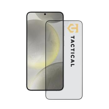 Tactical Glass Shield 5D Samsung Galaxy S24 / Galaxy S25 kijelzővédő üvegfólia, fekete kép