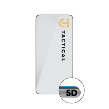 Tactical Glass Shield 5D Samsung Galaxy S24 / S25 kijelzővédő üvegfólia, fekete kép