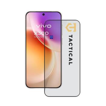 Tactical Glass Shield 5D Vivo X300 kijelzővédő üvegfólia, fekete kép