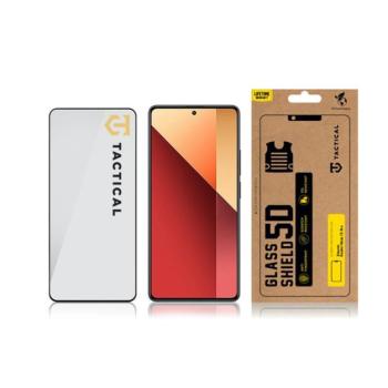 Tactical Glass Shield 5D Xiaomi Redmi Note 13 Pro 4G/5G / Poco X6 5G kijelzővédő üvegfólia, fekete kép