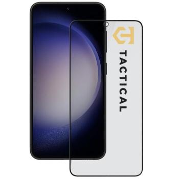 Tactical Glass Shield Privacy Stealth 5D Samsung Galaxy S23 betekintésgátló kijelzővédő üvegfólia, fekete kép