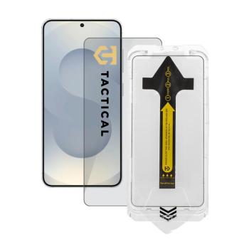 Tactical Impact Barrier Samsung Galaxy S26 tempered glass kijelzővédő fólia felhelyező kerettel kép