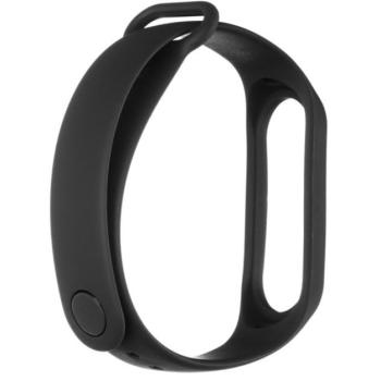 Tactical kiegészítő szilikon karpánt Xiaomi Mi Band 3/4, fekete kép