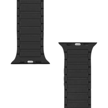 Tactical MagBand Apple Watch 42/44/45/49 mágneses szilikon szíj, fekete kép