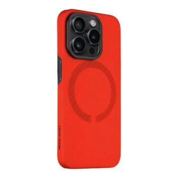 Tactical MagForce Aramid Apple iPhone 15 Pro MagSafe kompatibilis tok, piros kép