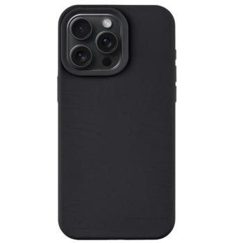 Tactical Magforce Beaver iPhone 15 Pro prémium szilikon tok kameravédő peremmel, fekete kép