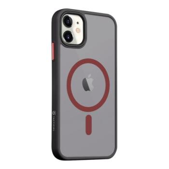 Tactical MagForce Hyperstealth 2.0 Apple iPhone 11 magsafe tok, fekete/piros kép