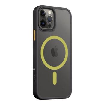 Tactical MagForce Hyperstealth 2.0 Apple iPhone 12/12 Pro Magsafe tok, fekete/sárga kép