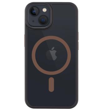 Tactical MagForce Hyperstealth 2.0 Apple iPhone 13 Magsafe hátlap tok, fekete/barna kép