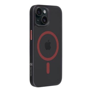Tactical MagForce Hyperstealth 2.0 Apple iPhone 15 magsafe tok, fekete/piros kép