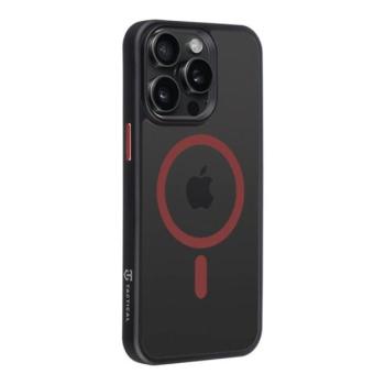 Tactical MagForce Hyperstealth 2.0 Apple iPhone 15 Pro Max magsafe tok, fekete/piros kép