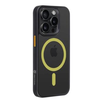 Tactical MagForce Hyperstealth 2.0 Apple iPhone 15 Pro tok, fekete/sárga kép