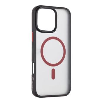 Tactical MagForce Hyperstealth 2.0 Apple iPhone 16 Pro Max MagSafe kompatibilis tok, fekete/piros kép