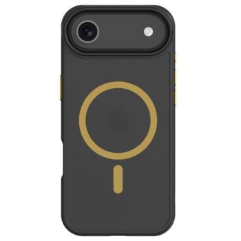 Tactical MagForce Hyperstealth 2.0 Apple iPhone Air (2025) MagSafe hátlap tok, fekete/sárga kép