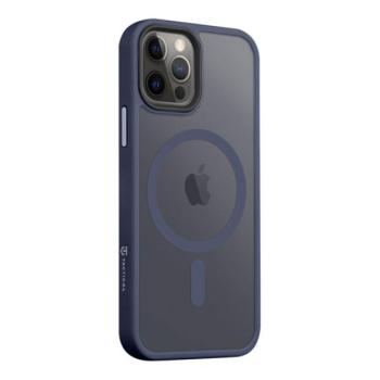 Tactical MagForce Hyperstealth Apple iPhone 12/12 Pro Magsafe hátlap tok, áttetsző/sötétkék kép