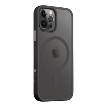 Tactical MagForce Hyperstealth Apple iPhone 12/12 Pro Magsafe hátlap tok, áttetsző/sötétszürke kép