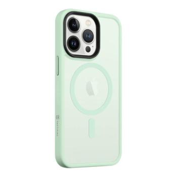 Tactical MagForce Hyperstealth Apple iPhone 13 Pro Magsafe hátlap tok, áttetsző/világoszöld kép
