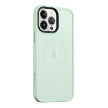Tactical MagForce Hyperstealth Apple iPhone 13 Pro Max Magsafe hátlap tok, áttetsző/világoszöld kép