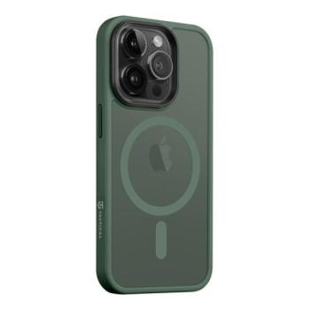 Tactical MagForce Hyperstealth Apple iPhone 14 Pro Magsafe hátlap tok, áttetsző/sötétszöld kép