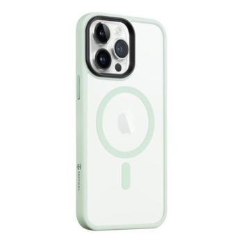 Tactical MagForce Hyperstealth Apple iPhone 14 Pro Max Magsafe hátlap tok, áttetsző/világoszöld kép