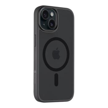 Tactical MagForce Hyperstealth Apple iPhone 15 Magsafe hátlap tok, áttetsző/sötétszürke kép