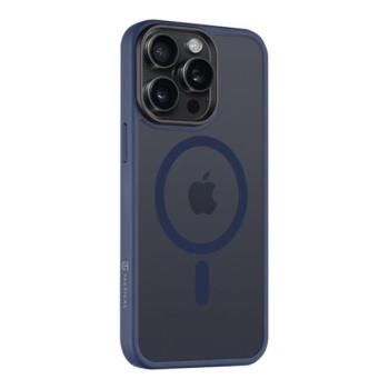 Tactical MagForce Hyperstealth Apple iPhone 15 Pro Max Magsafe hátlap tok, áttetsző/sötétkék kép