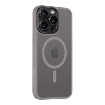 Tactical MagForce Hyperstealth Apple iPhone 15 Pro Max Magsafe hátlap tok, áttetsző/világosszürke kép