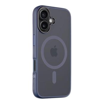 Tactical MagForce Hyperstealth Apple iPhone 16 Deep MagSafe hátlap tok, áttetsző/sötétkék kép