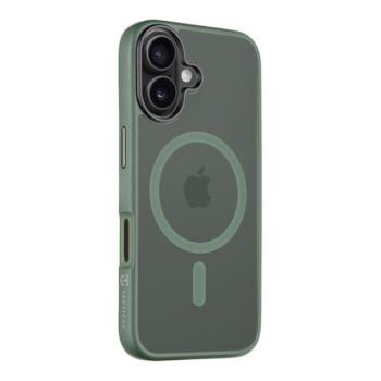 Tactical MagForce Hyperstealth Apple iPhone 16 Forest MagSafe hátlap tok, áttetsző/sötétszöld kép