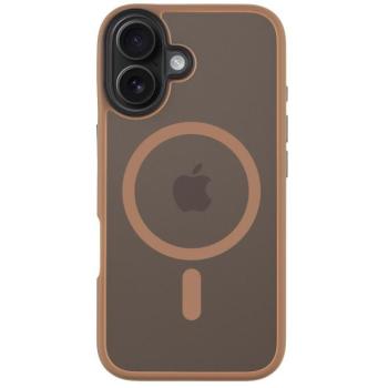 Tactical MagForce Hyperstealth Apple iPhone 16 Magsafe hátlap tok, fekete/barna kép