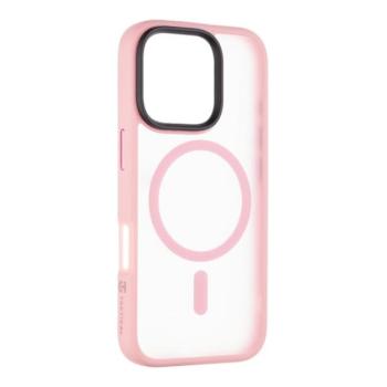 Tactical MagForce Hyperstealth Apple iPhone 16 Pro MagSafe kompatibilis tok, áttetsző/rózsaszín kép
