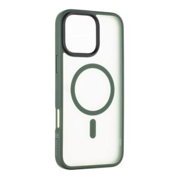 Tactical MagForce Hyperstealth Apple iPhone 16 Pro Max MagSafe kompatibilis tok, áttetsző/sötétszöld kép