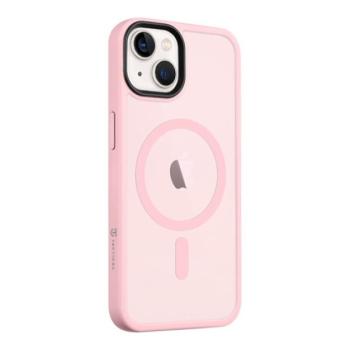 Tactical MagForce Hyperstealth iPhone 13 hátlap tok, áttetsző/rózsaszín kép