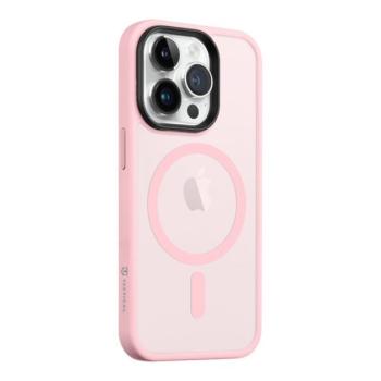 Tactical MagForce Hyperstealth iPhone 14 Pro hátlap tok, áttetsző/rózsaszín kép