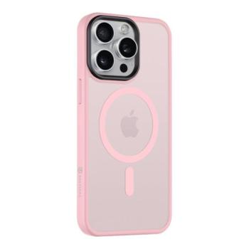 Tactical MagForce Hyperstealth iPhone 15 Pro Max hátlap tok, áttetsző/rózsaszín kép