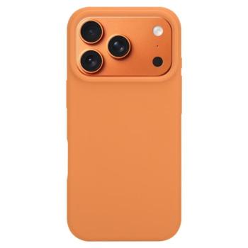 Tactical Magforce Velvet Smoothie Apple iPhone 17 Pro Max tok, MagSafe, Agent Orange, narancs  kép