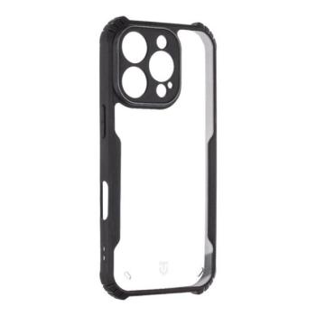 Tactical Quantum Stealth Apple iPhone 16 Pro tok, átlátszó/fekete kép
